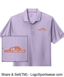 Nike Golf Polo - Purple Design Zoom